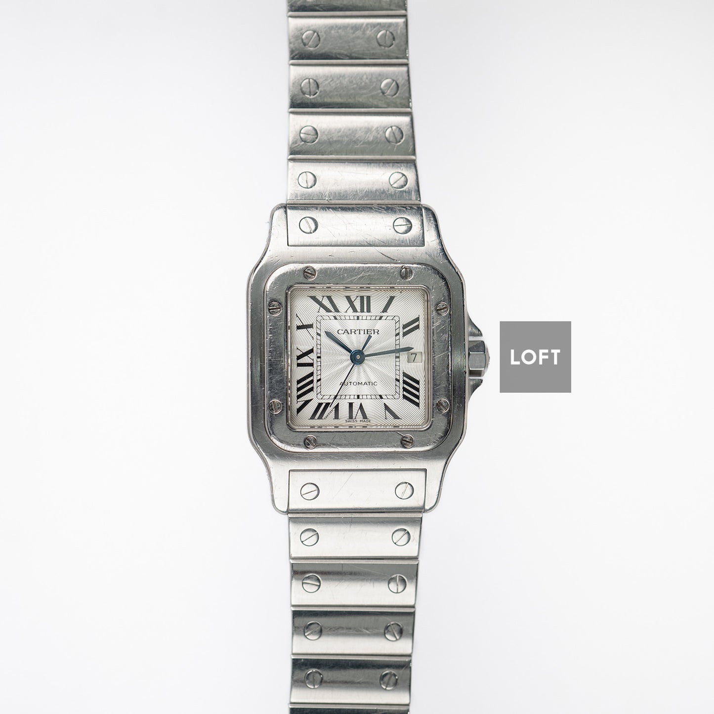 Cartier Santos Galbée Automatic Silver Dial 29 mm