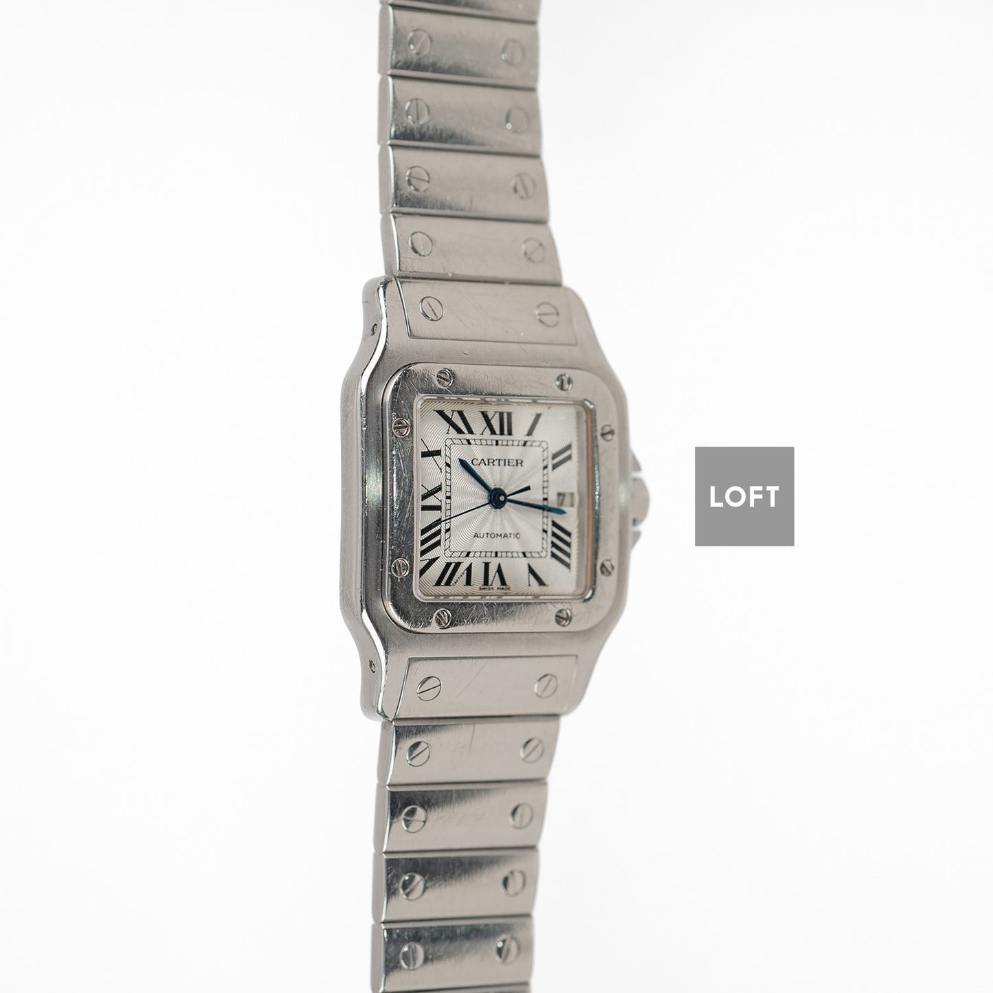 Cartier Santos Galbée Automatic Silver Dial 29 mm