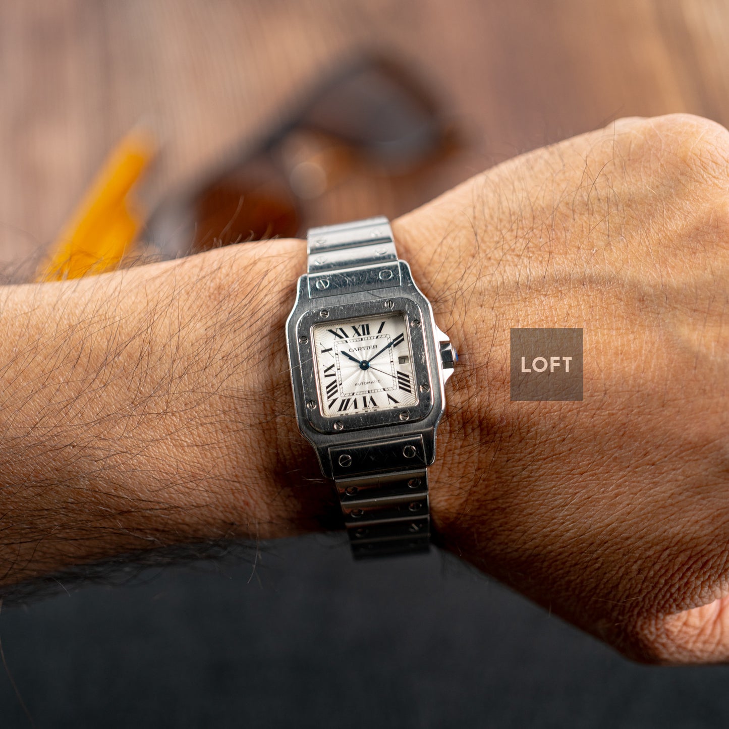 Cartier Santos Galbée Automatic Silver Dial 29 mm