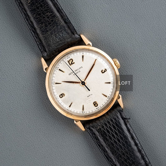 Patek Phillipe Calatrava Weil Yellow Gold Spider Lugs 35 mm