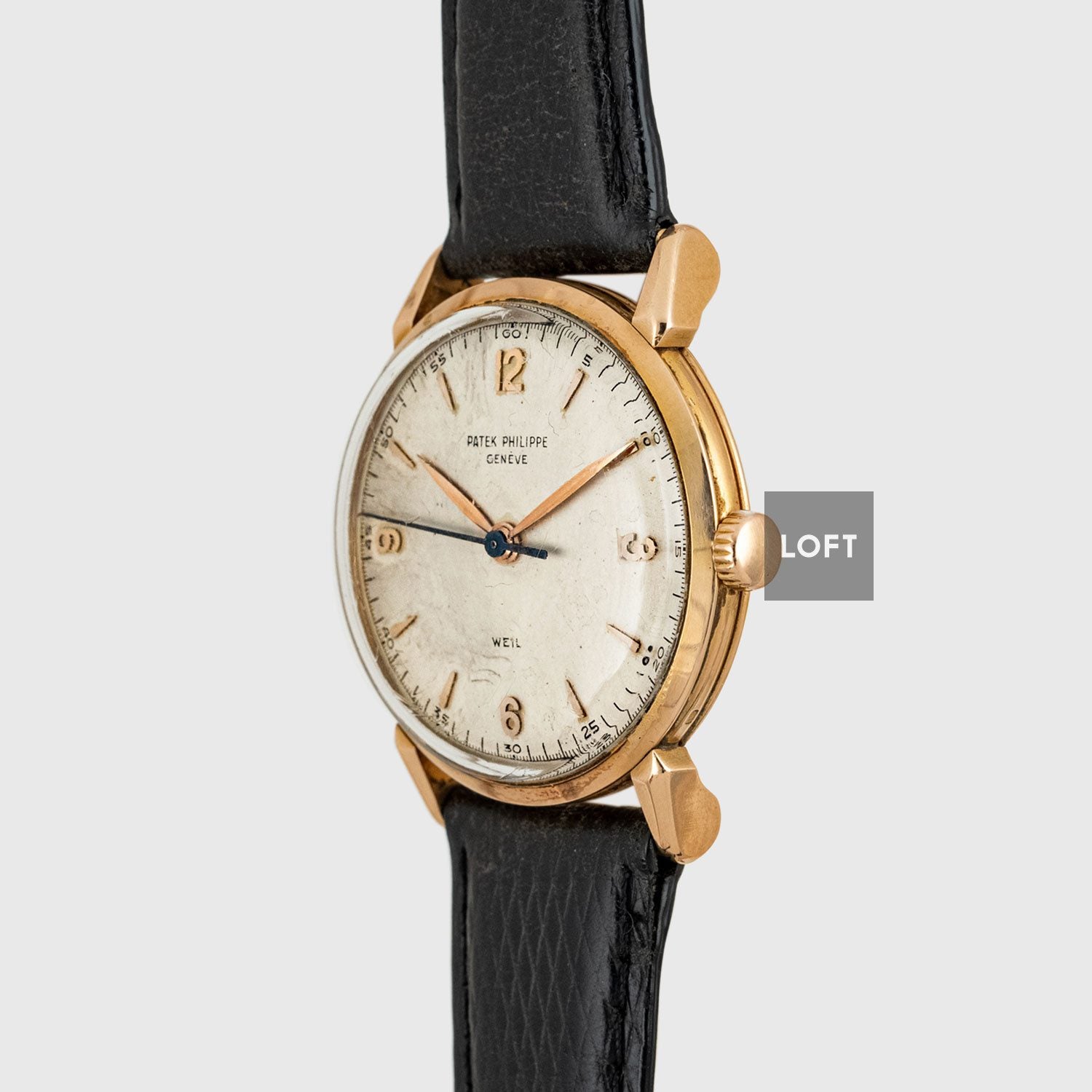 Patek Phillipe Calatrava Weil Yellow Gold Spider Lugs 35 mm