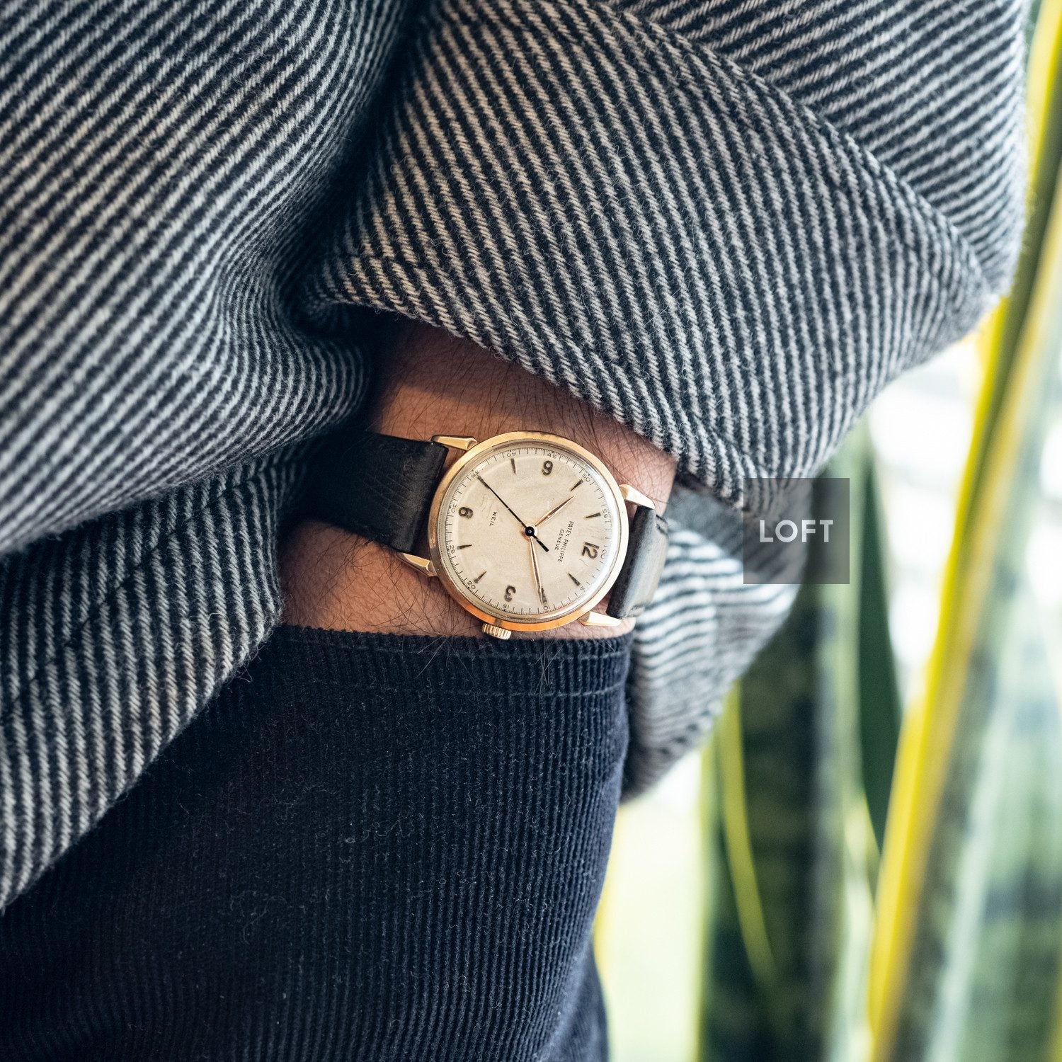 Patek Phillipe Calatrava Weil Yellow Gold Spider Lugs 35 mm