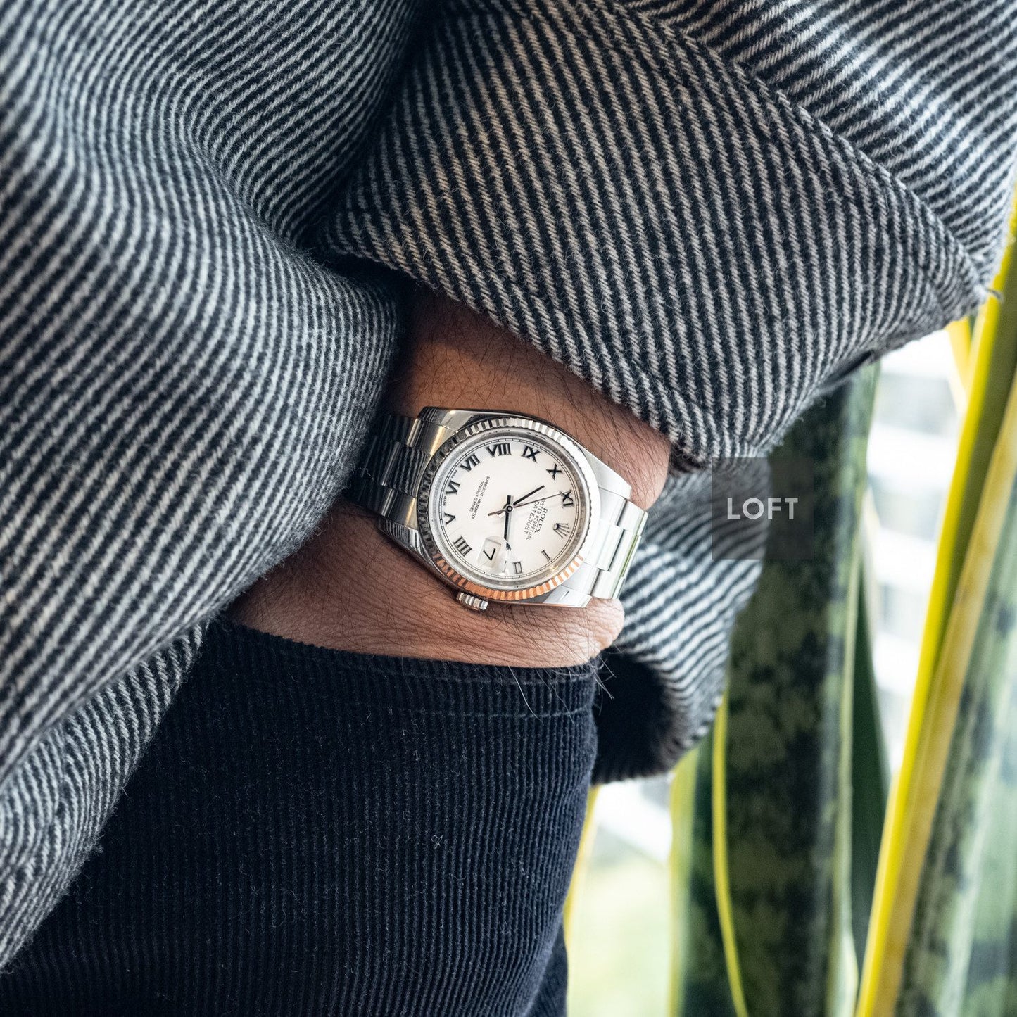 Rolex Datejust 126234 Oystersteel Roman 36 mm