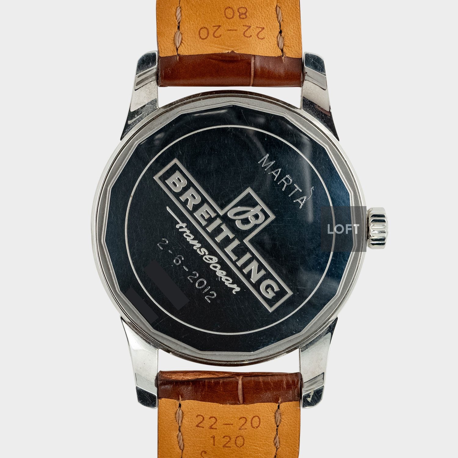 Breitling Transocean A10360 Date Stainless Steel 43 mm