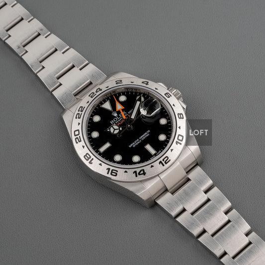 Rolex Explorer II 216570 GMT Black Dial 42 mm