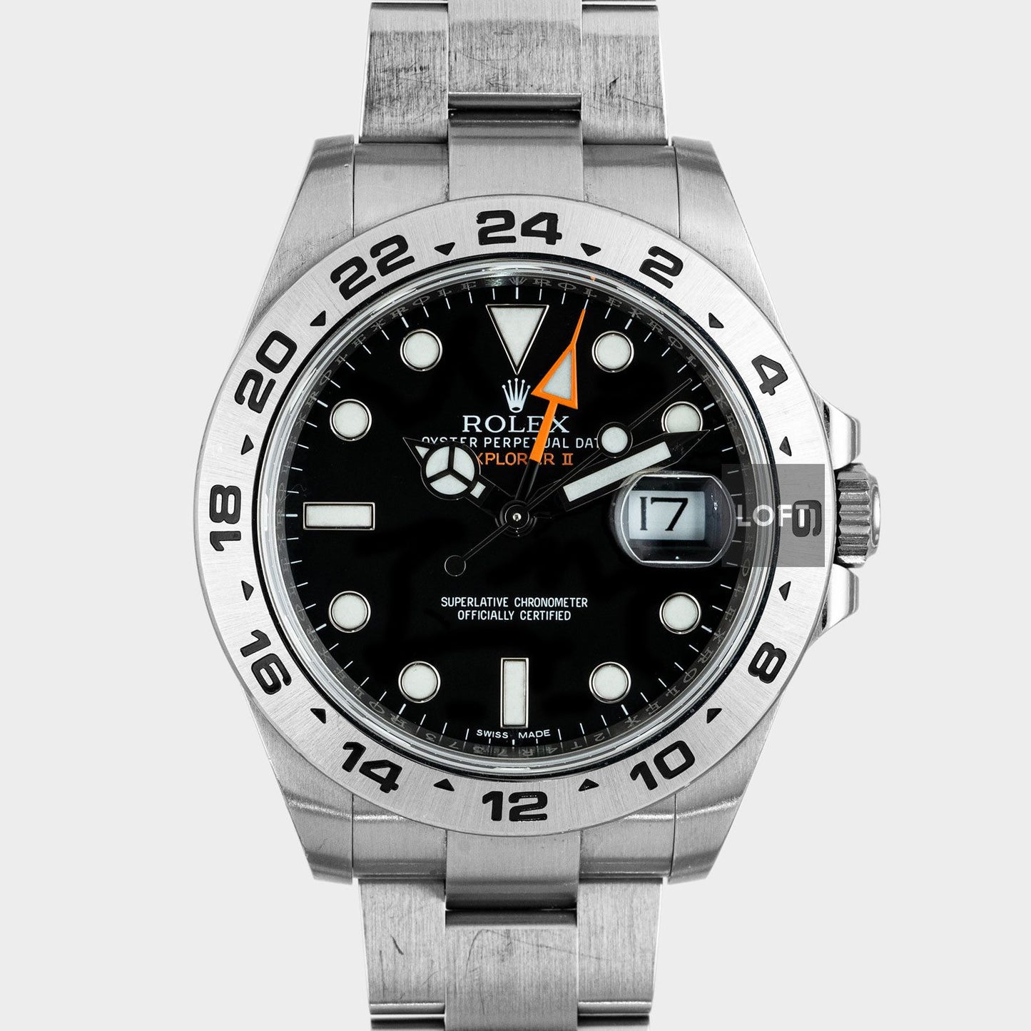 Rolex Explorer II 216570 GMT Black Dial 42 mm