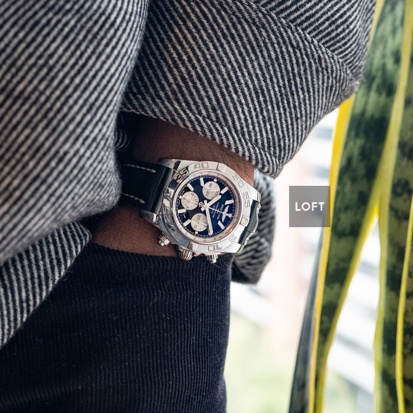 Breitling Chronomat Inverted Panda Automatic Chronograph 44 mm