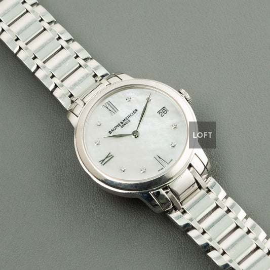 Baume & Mercier Classima 10326 Quartz Diamond Set 31 mm