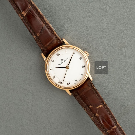 Blacpain Villeret Ultraplate Rose Gold Automatic 29,2 mm