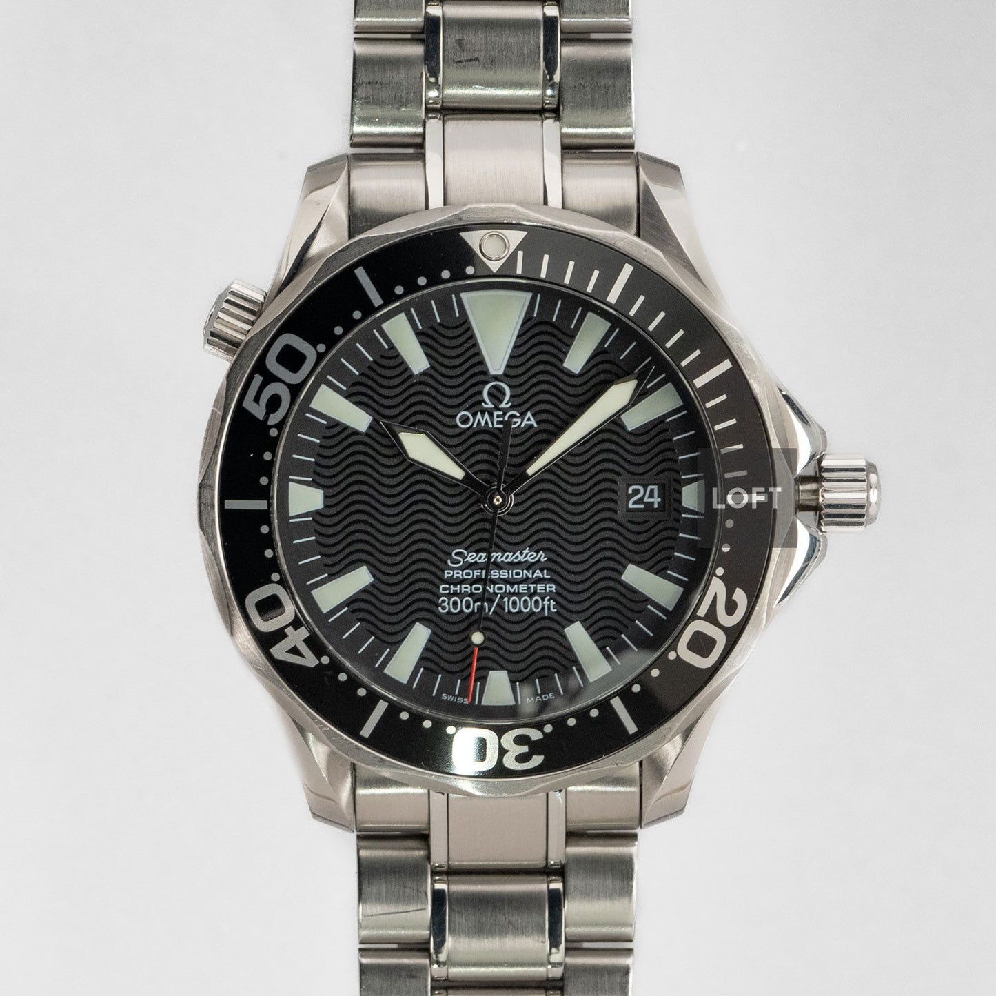 Omega Seamaster Diver 300M Black Sword Hands 41 mm