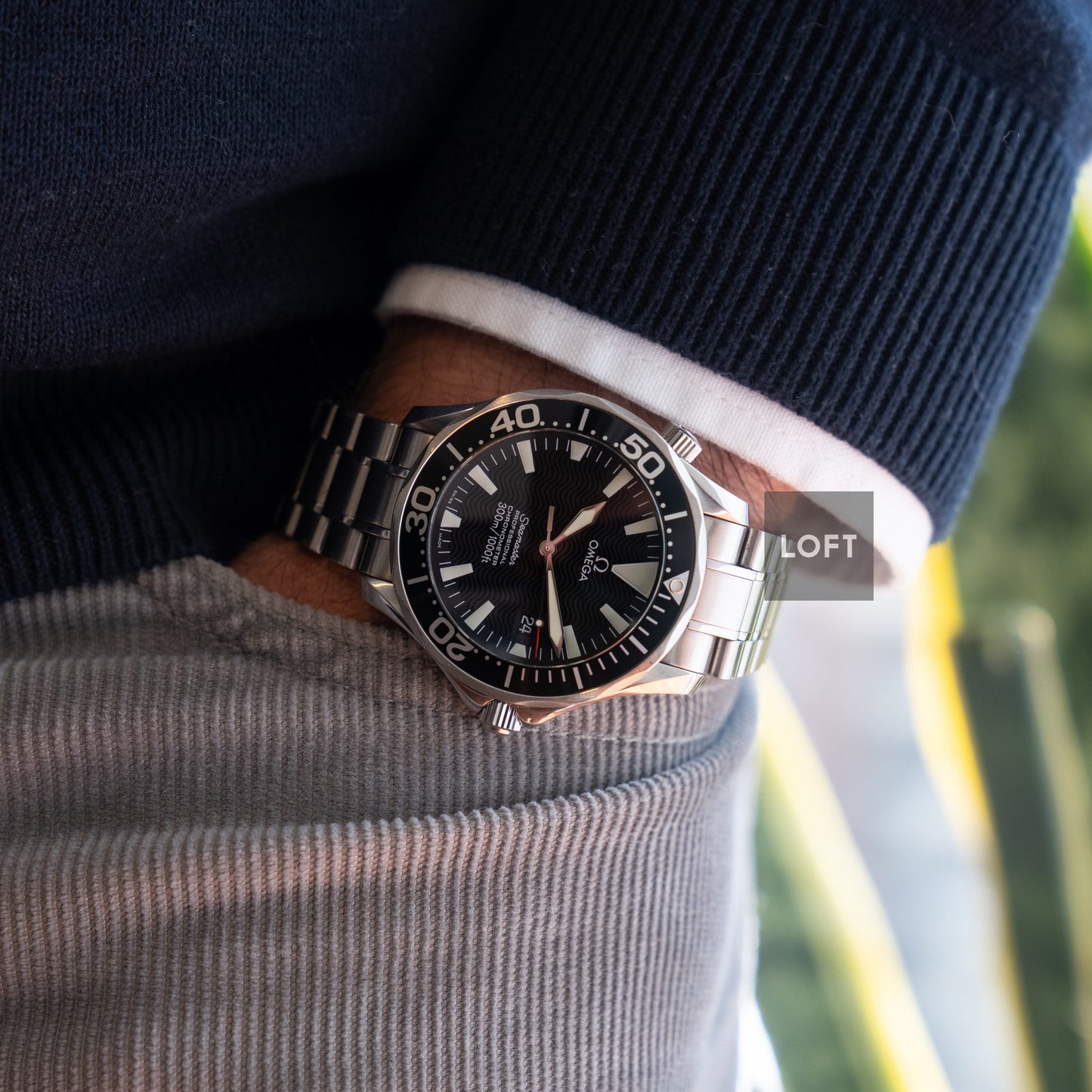 Omega Seamaster Diver 300M Black Sword Hands 41 mm