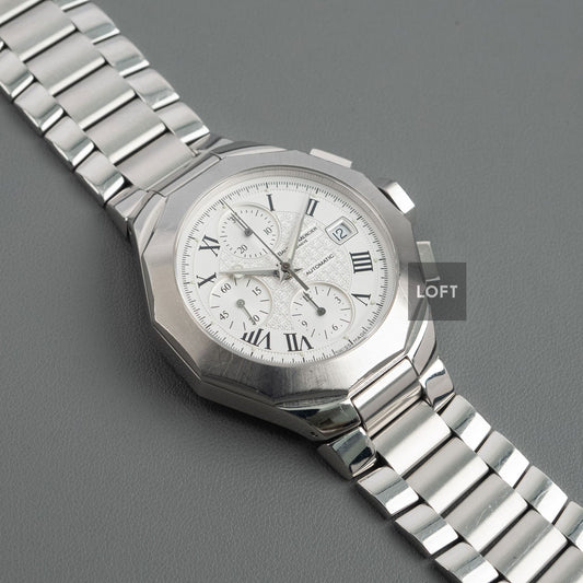 Baume & Mercier Riviera Chronograph White Dial Bracelet 43 mm