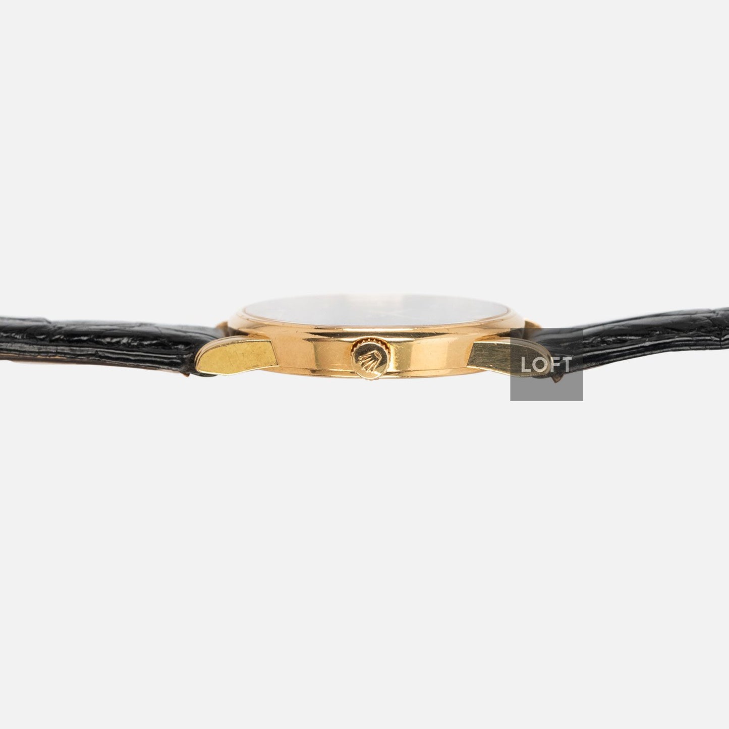 Rolex Cellini 5116 Yellow Gold Black Dial 32 mm