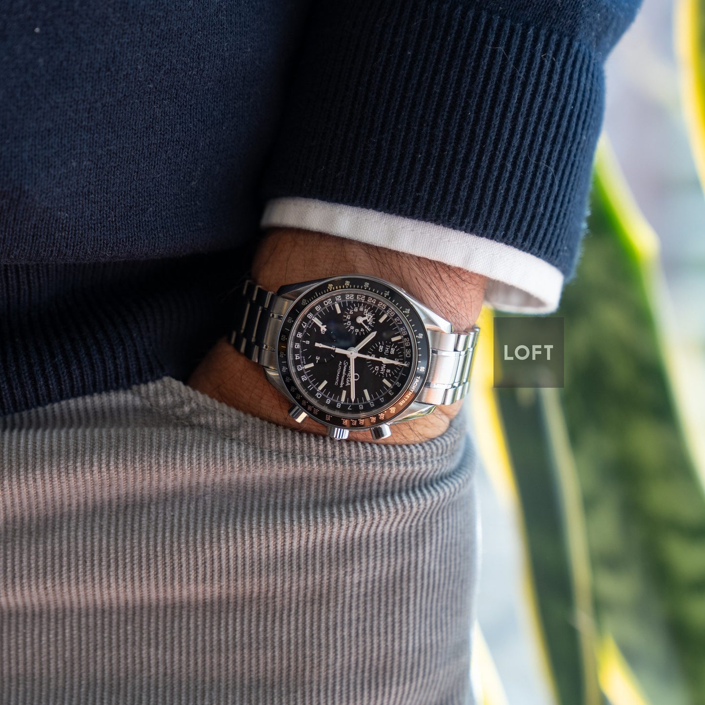 Omega Speedmaster Reduced Automatic Triple Date 39 mm