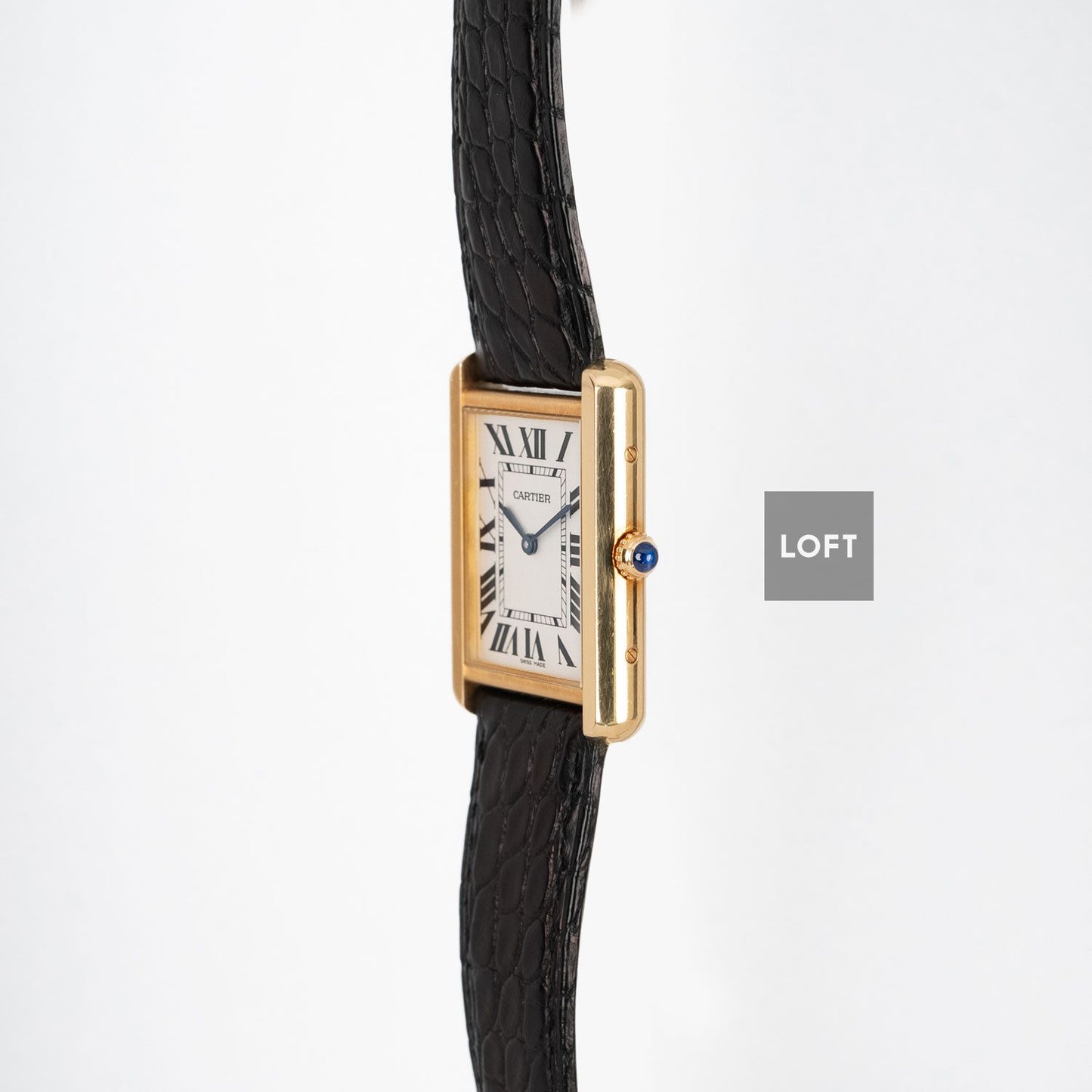 Cartier Tank Solo 3167 Quartz Yellow Gold 28 mm