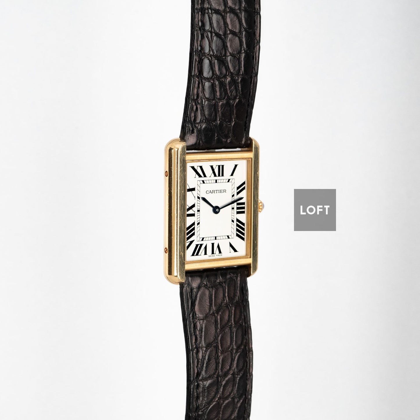 Cartier Tank Solo 3167 Quartz Yellow Gold 28 mm