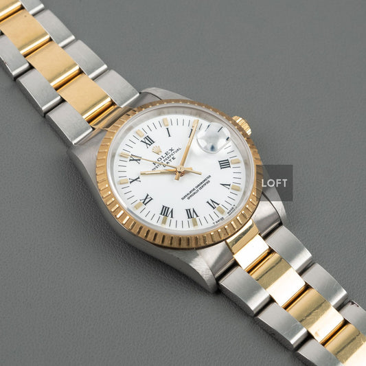 Rolex Oyster Perpetual Date Steel / Yellow Gold 34 mm