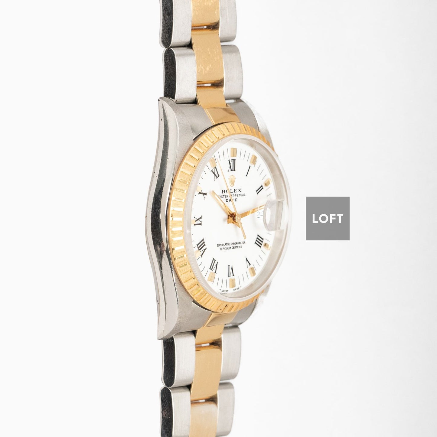 Rolex Oyster Perpetual Date Steel / Yellow Gold 34 mm