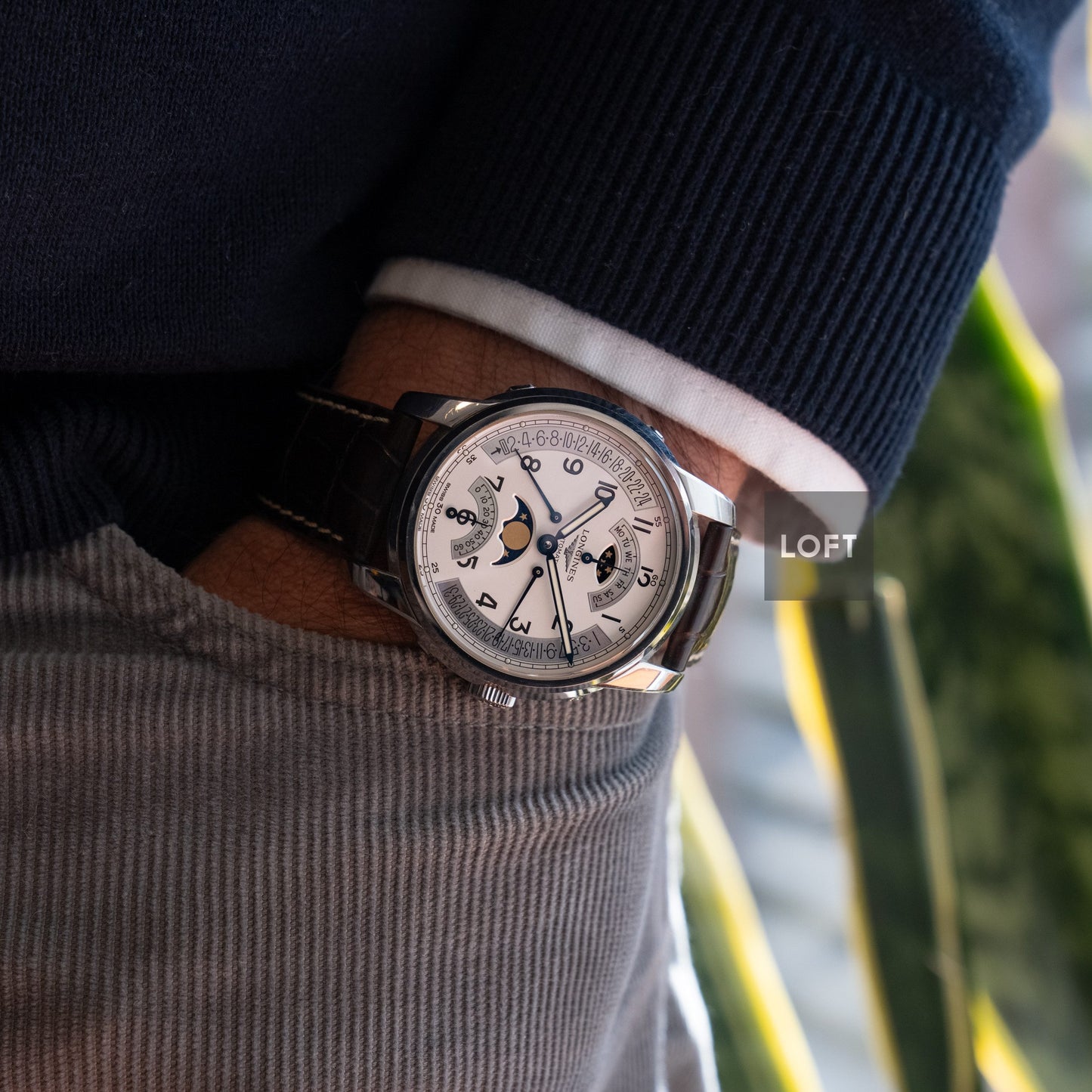 Longines Saint-Imier Collection Retrograde Moonphase 44 mm