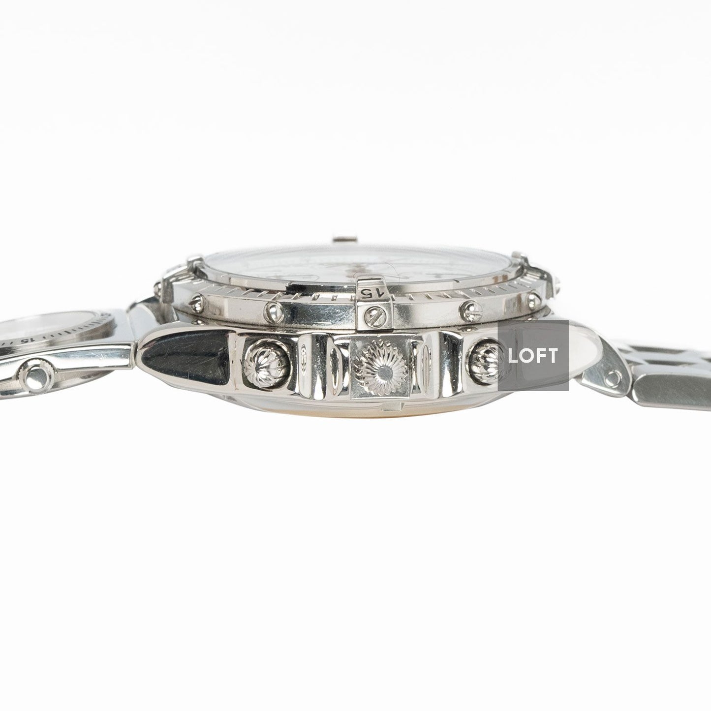 Breilting Chronomat Chronograph White Dial 39 mm