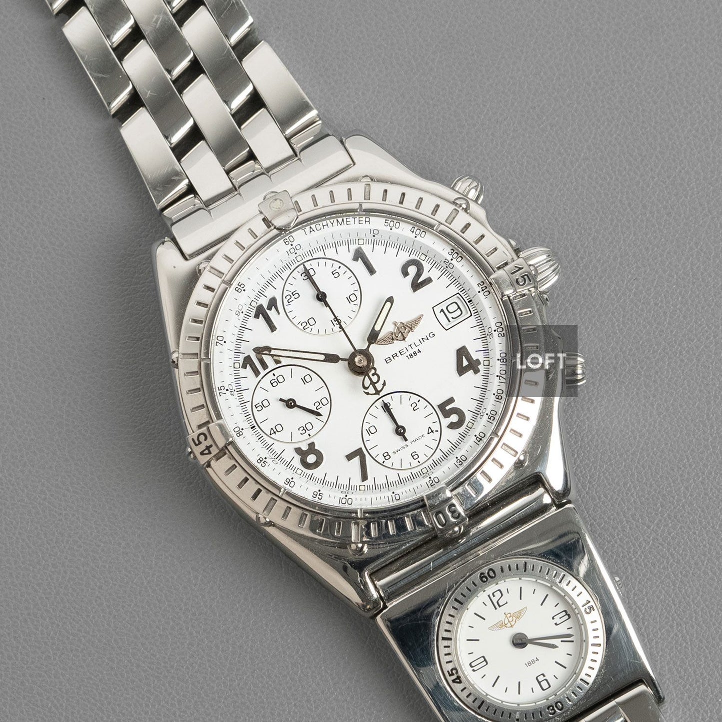 Breilting Chronomat Chronograph White Dial 39 mm