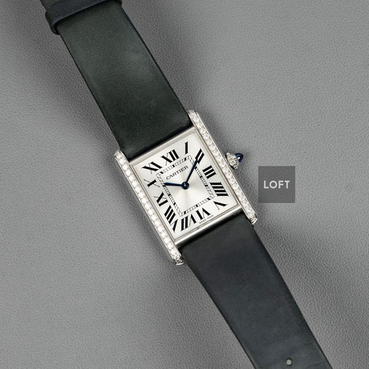 Cartier Tank Must Quartz Steel/Diamonds 25,5 mm