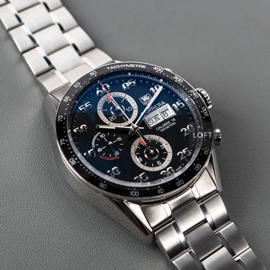 TAG Heuer Carrera Calibre 16 Day Date Automatic Chronograph 43 mm