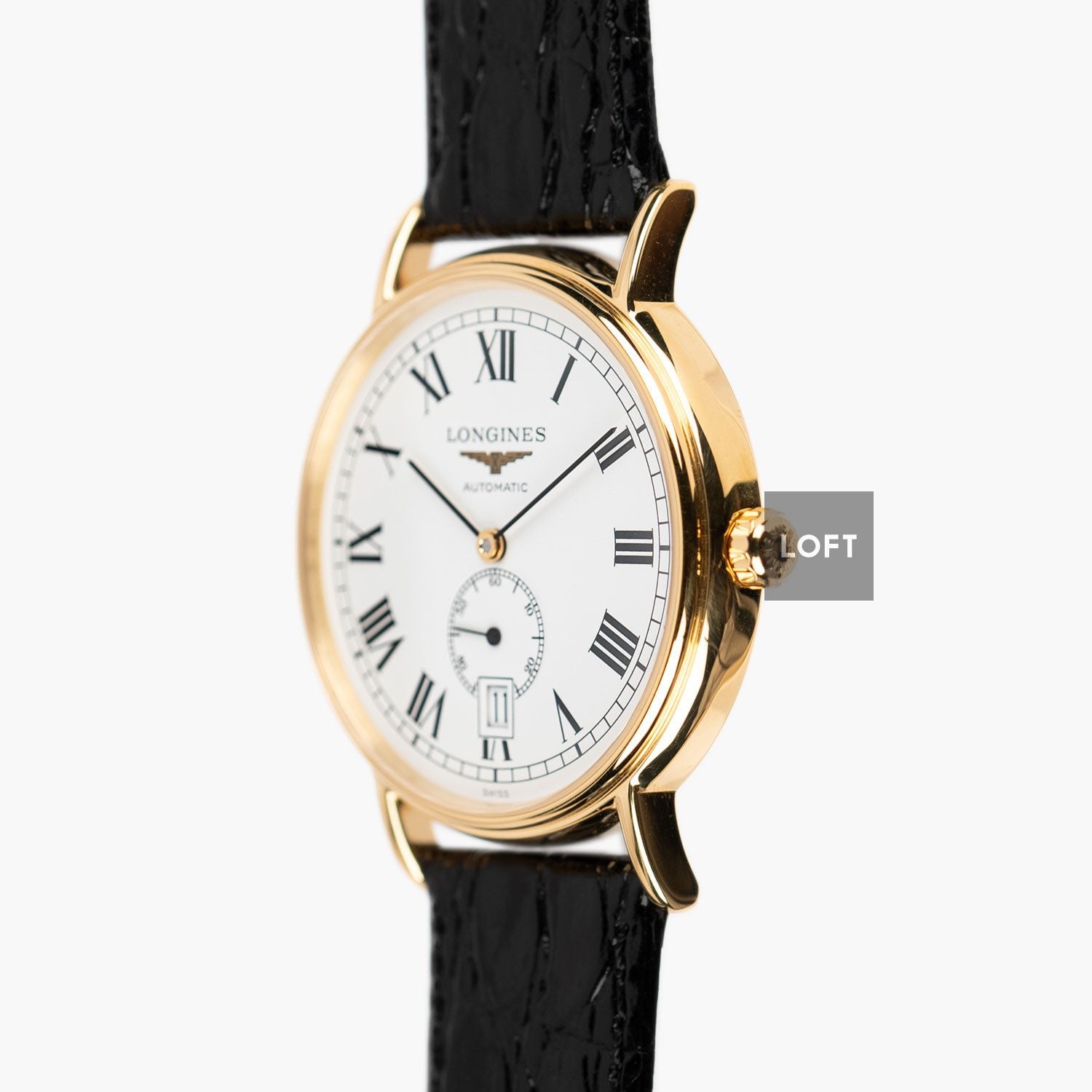 Longines Présence Automatic Small Seconds Yellow Gold 38,5 mm