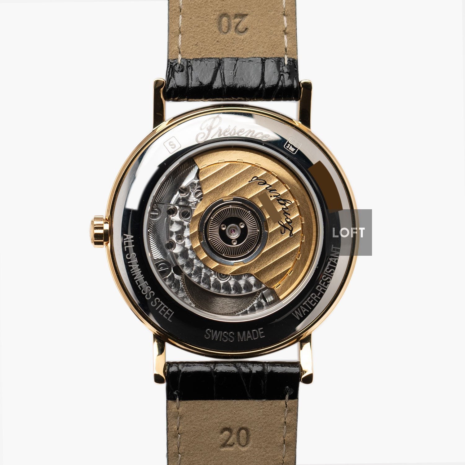 Longines Présence Automatic Small Seconds Yellow Gold 38,5 mm