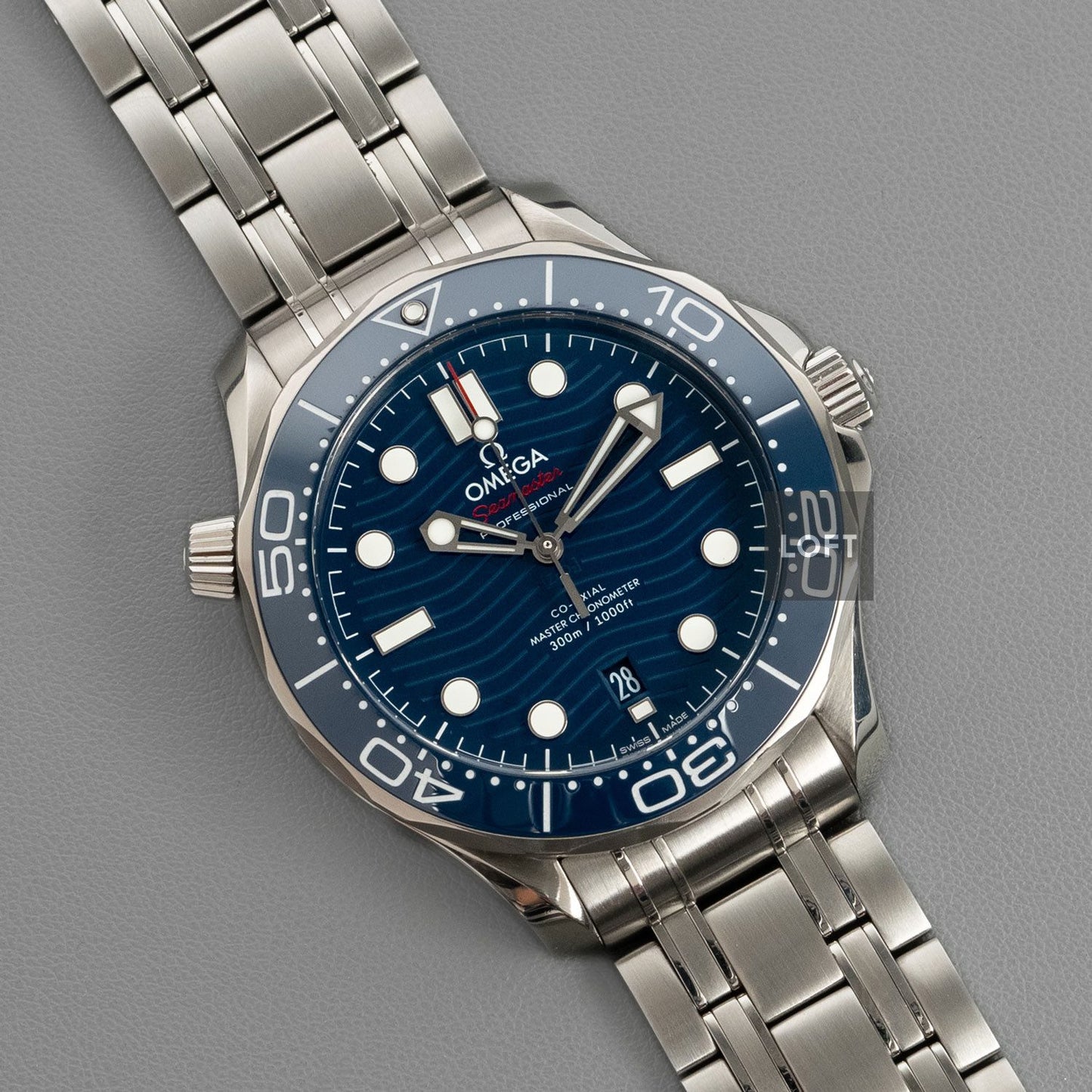 Omega Seamaster Diver 300M Blue Dial 42 mm