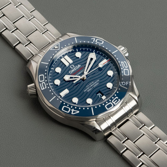 Omega Seamaster Diver 300M Blue Dial 42 mm