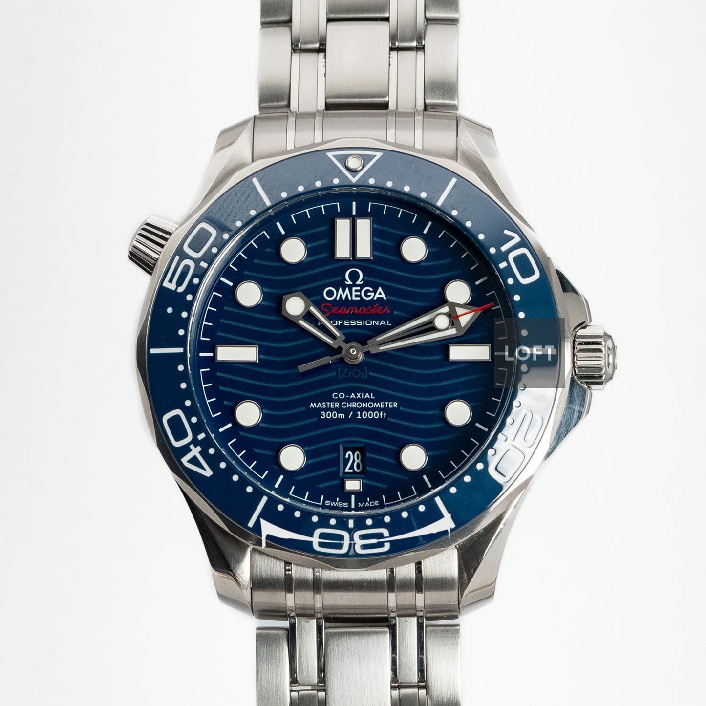 Omega Seamaster Diver 300M Blue Dial 42 mm