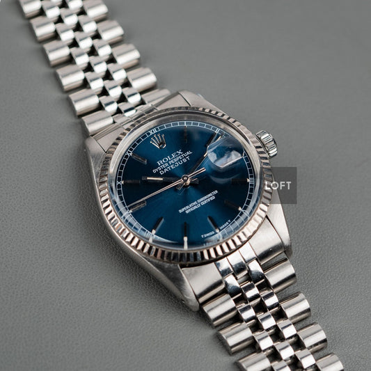 Rolex Datejust Blue Dial Jubilee Bracelet 36 mm