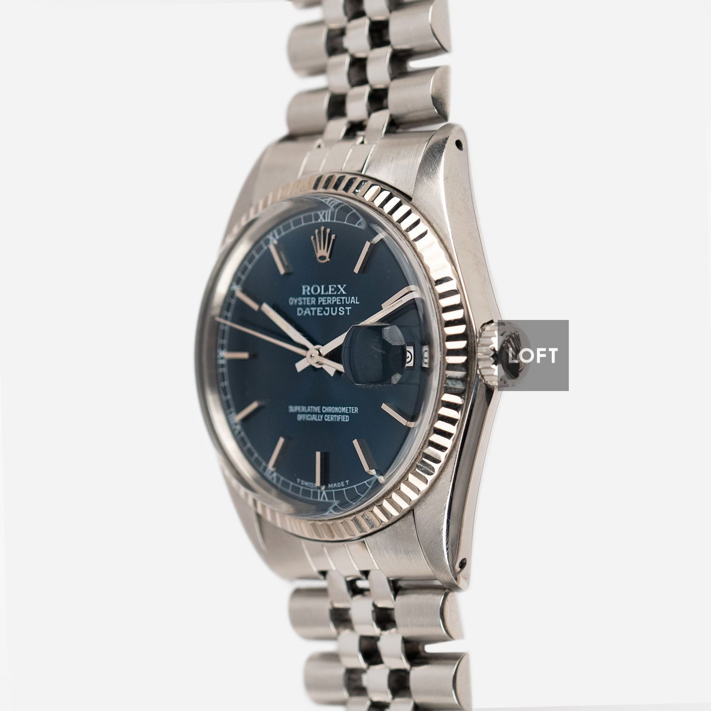 Rolex Datejust Blue Dial Jubilee Bracelet 36 mm