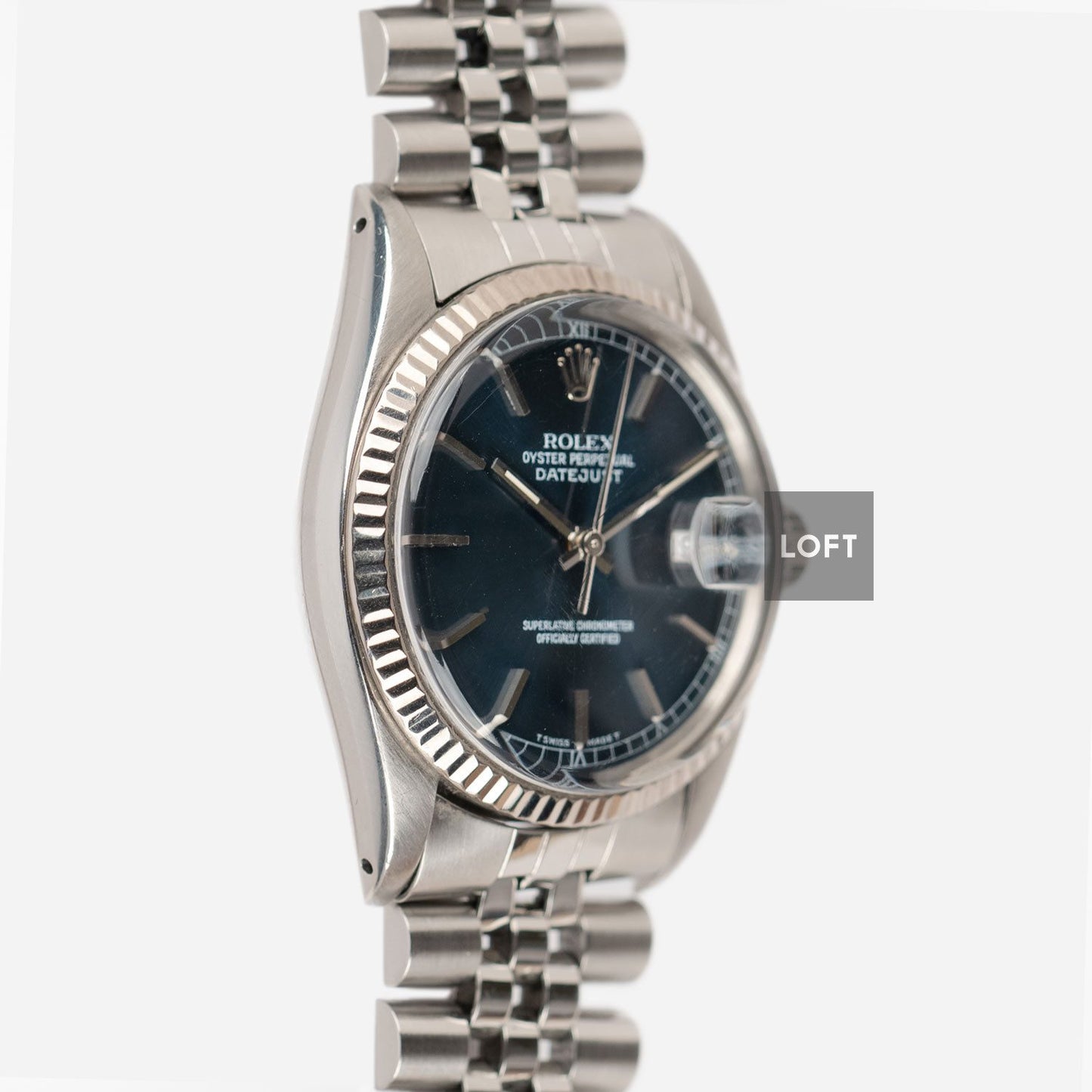Rolex Datejust Blue Dial Jubilee Bracelet 36 mm