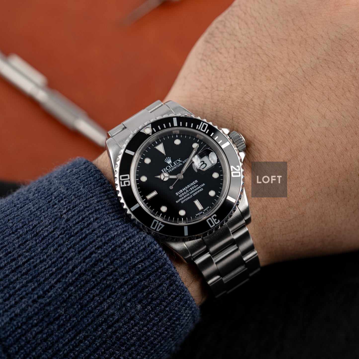 Rolex Submariner Date 16610 Tritium 40 mm