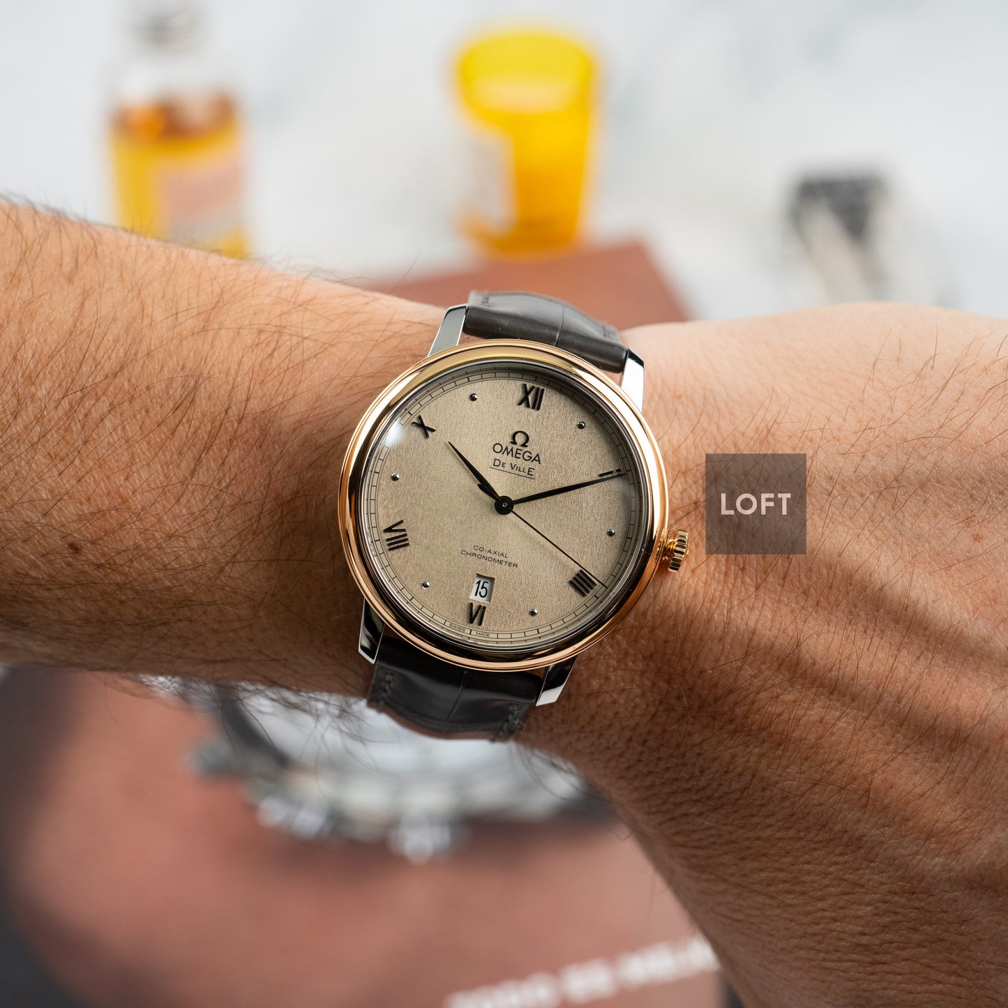 Omega De Ville Prestige Steel and Gold 39,5mm