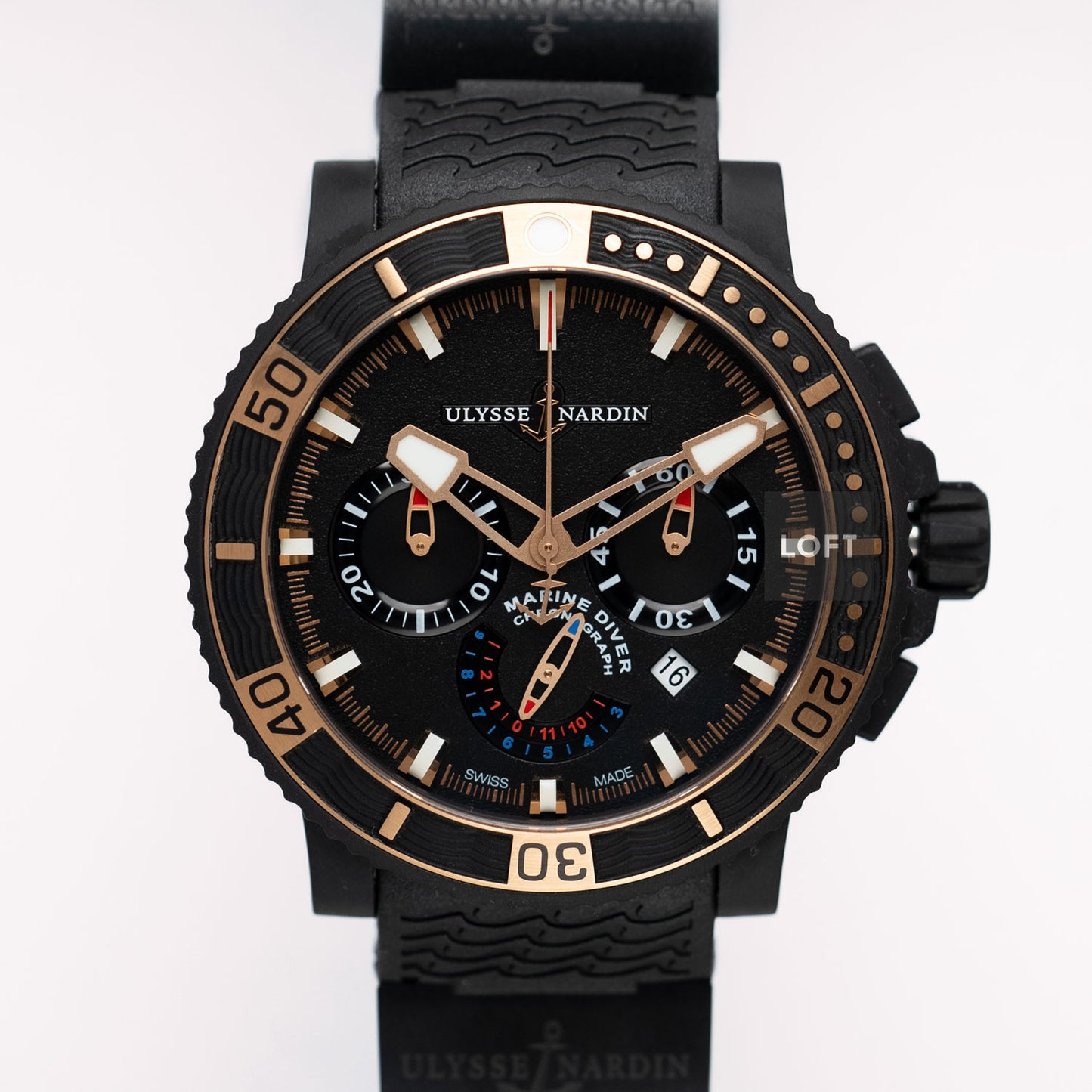 Ulysse Nardin Maxi Marine Diver Black Sea Chronograph 45,8 mm
