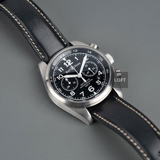 Bell & Ross BRV126BL Vintage Automatic Chronograph 42 mm