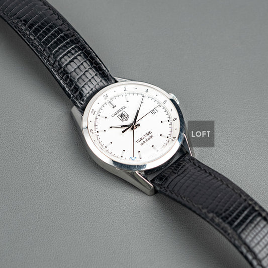 TAG Heuer Carrera Calibre 7 Twin Time Automatic 39 mm
