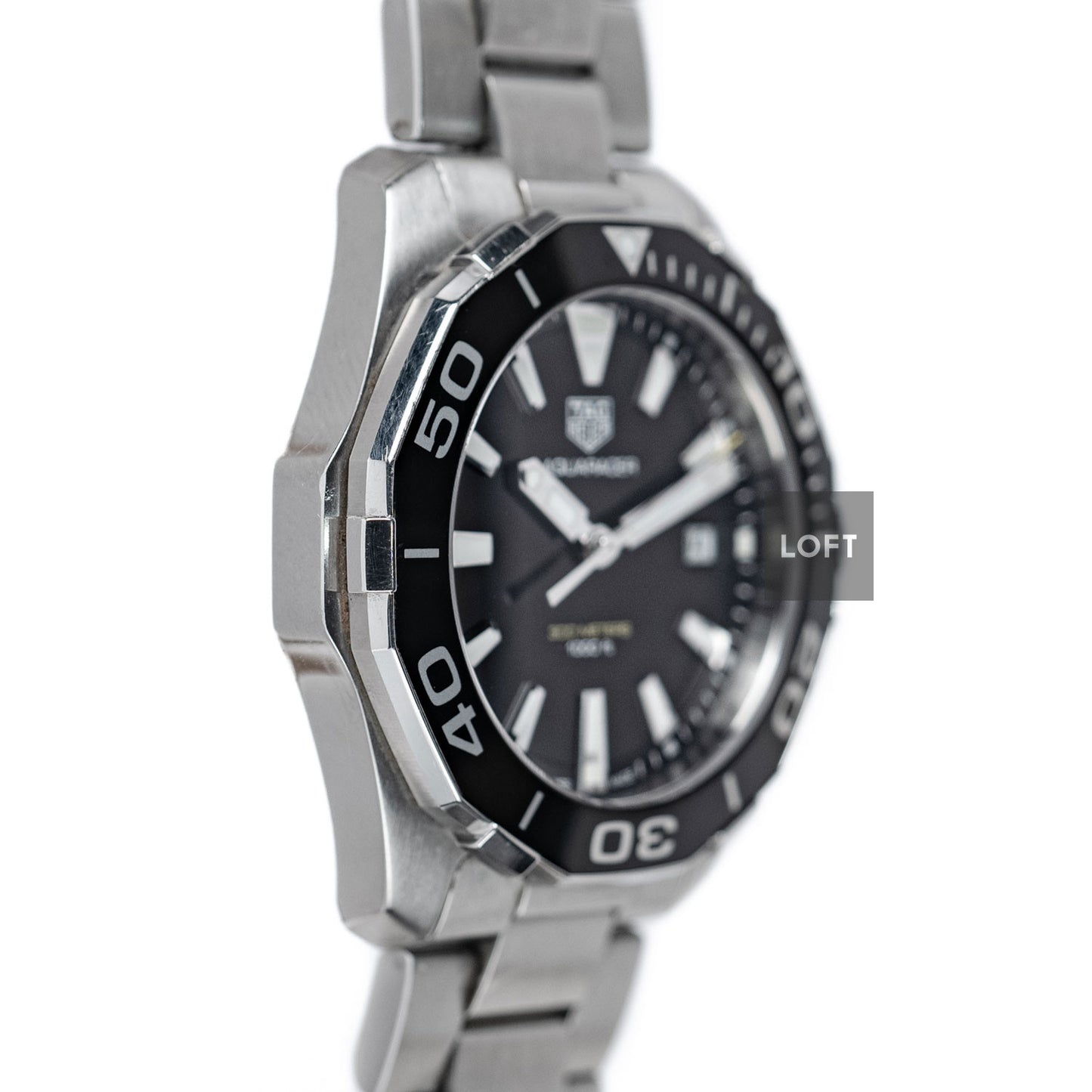 TAG Heuer Aquaracer 300M Quartz Date Black Dial 41 mm