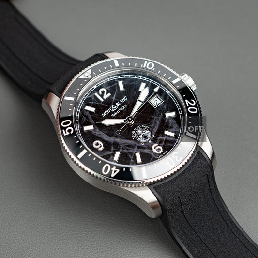 Montblanc 1858 Iced Sea Automatic Date 300 m 41 mm