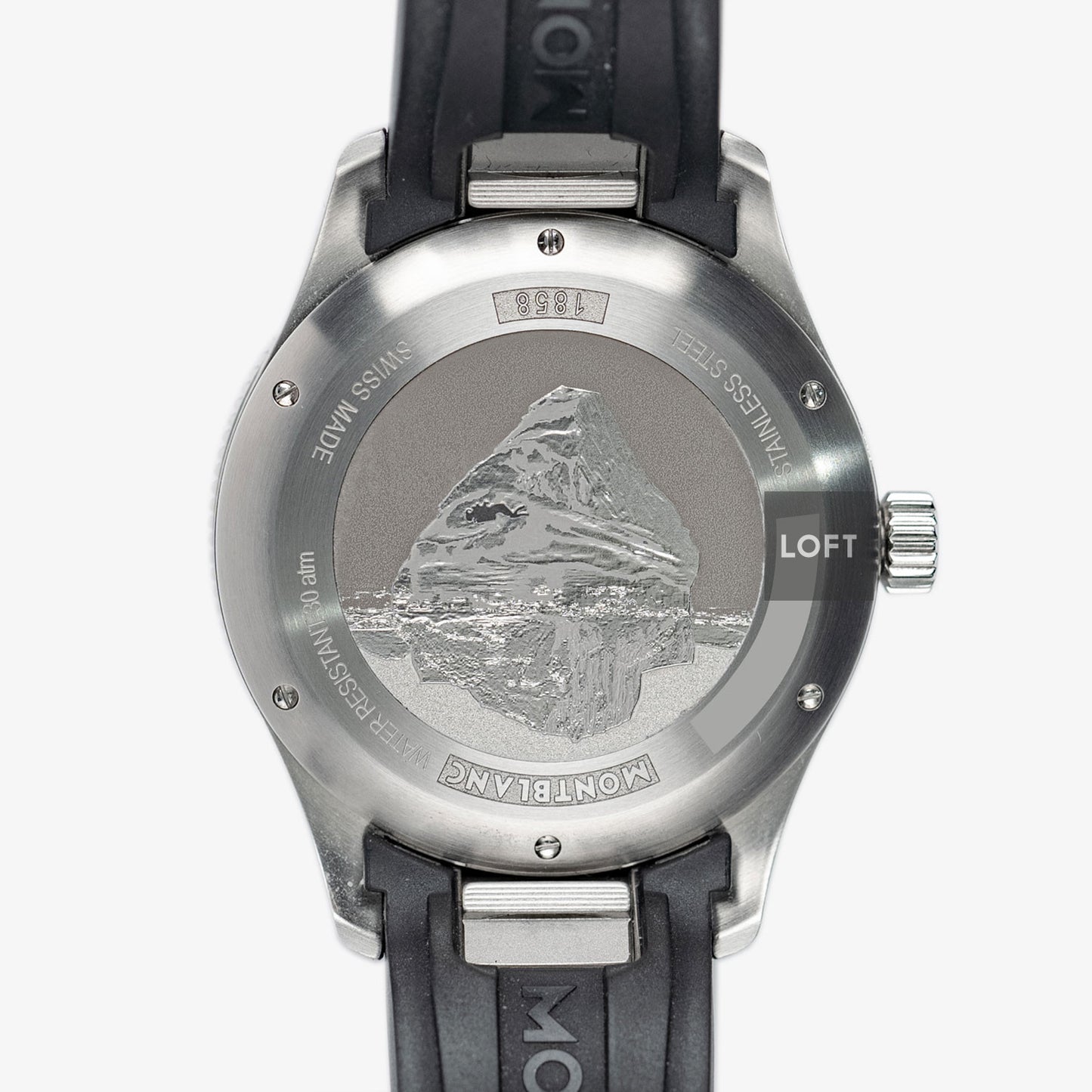 Montblanc 1858 Iced Sea Automatic Date 300 m 41 mm