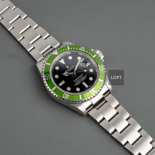 Rolex Submariner Date 16610 Kermit 40 mm