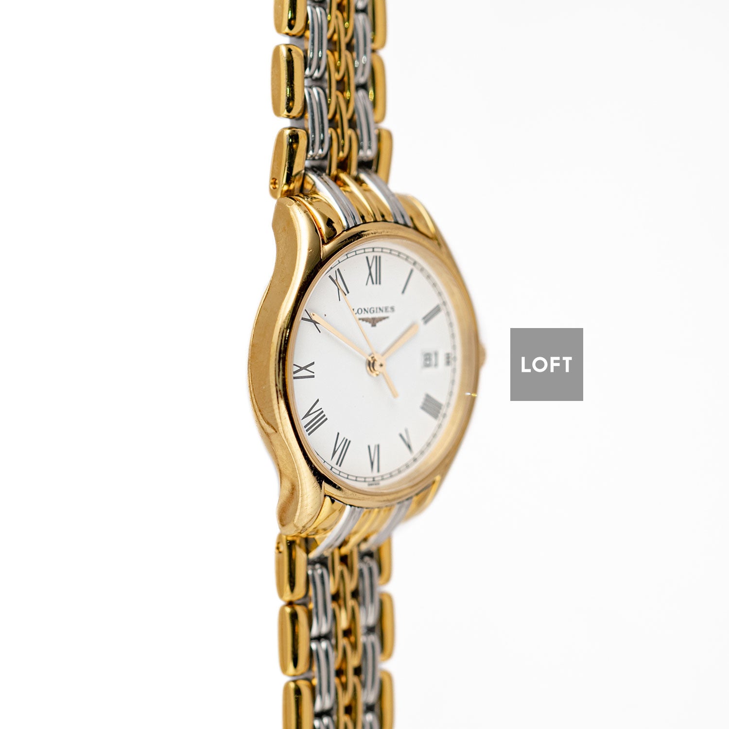 Longines Lyre White Dial Two-Tone Quartz 25 mm