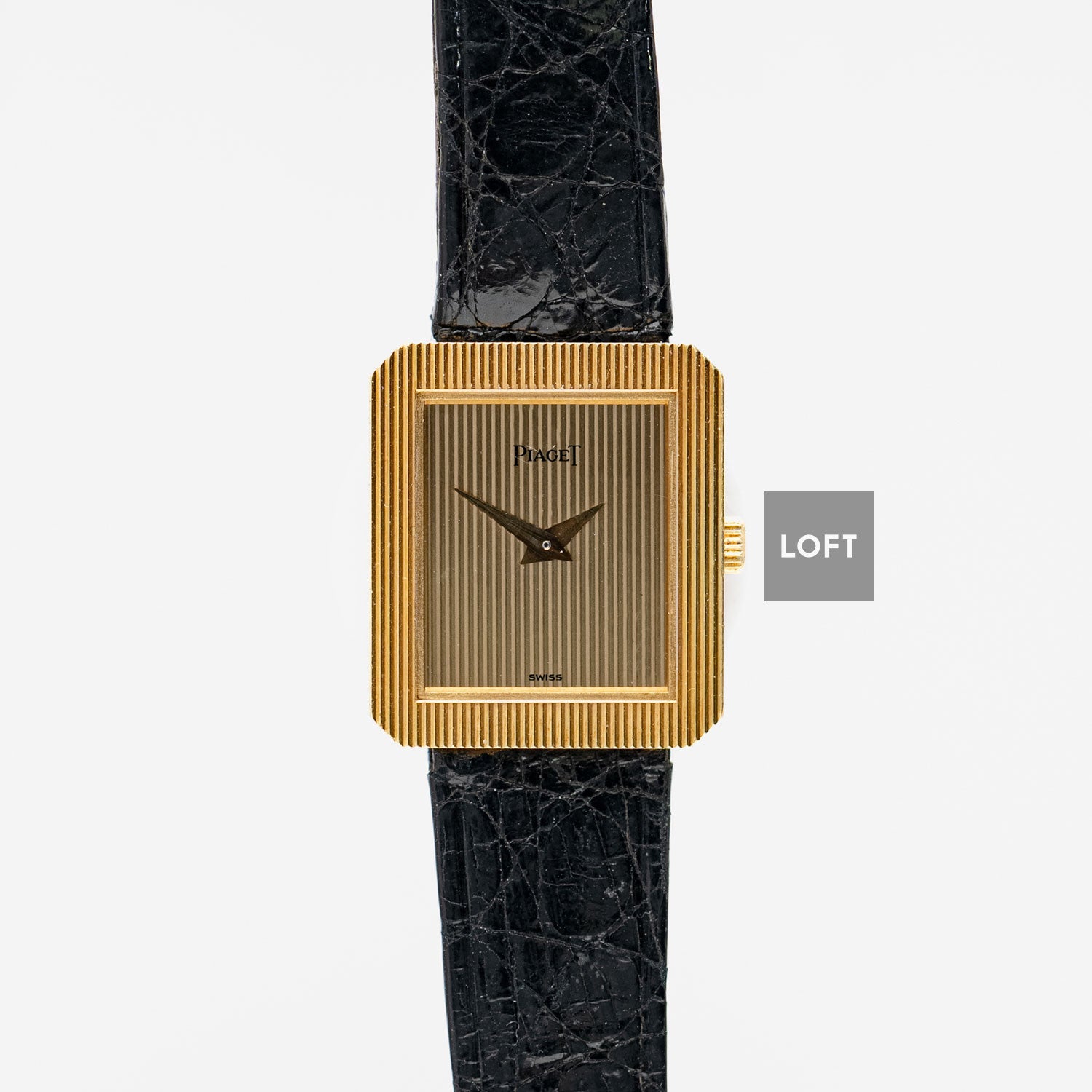 Piaget Tank 9154 Ladies 18k Yellow Gold 25 mm