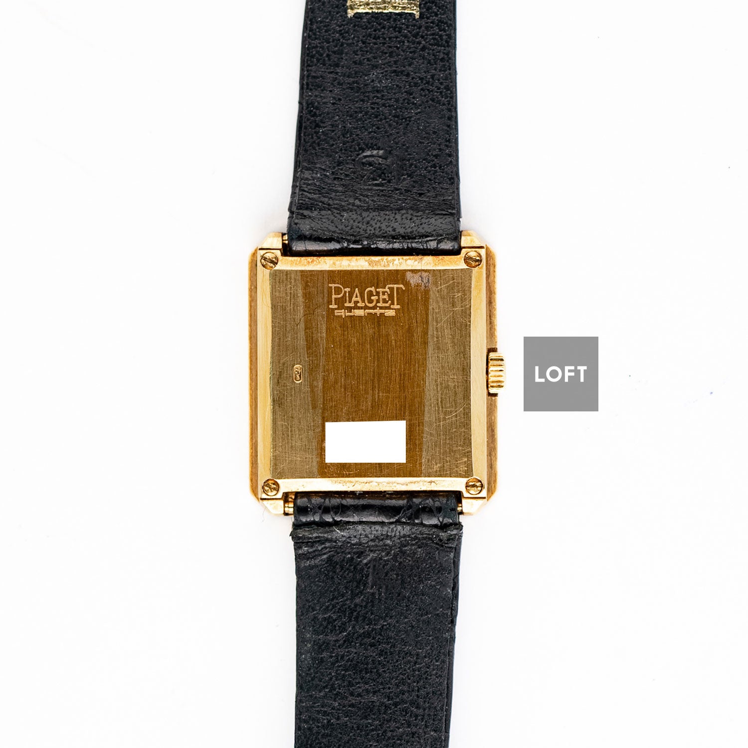 Piaget Tank 9154 Ladies 18k Yellow Gold 25 mm