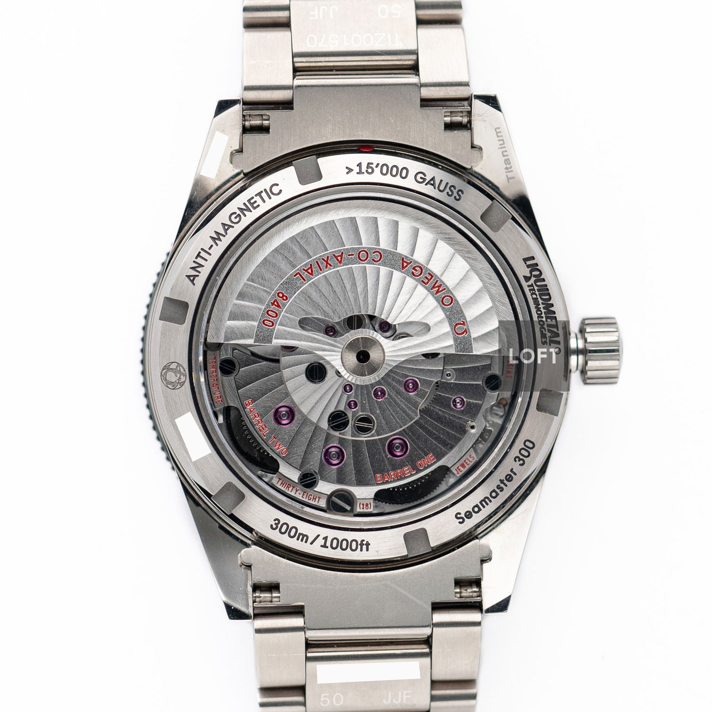 Omega Seamaster 300 Titanium Ceramic Bezel 41 mm