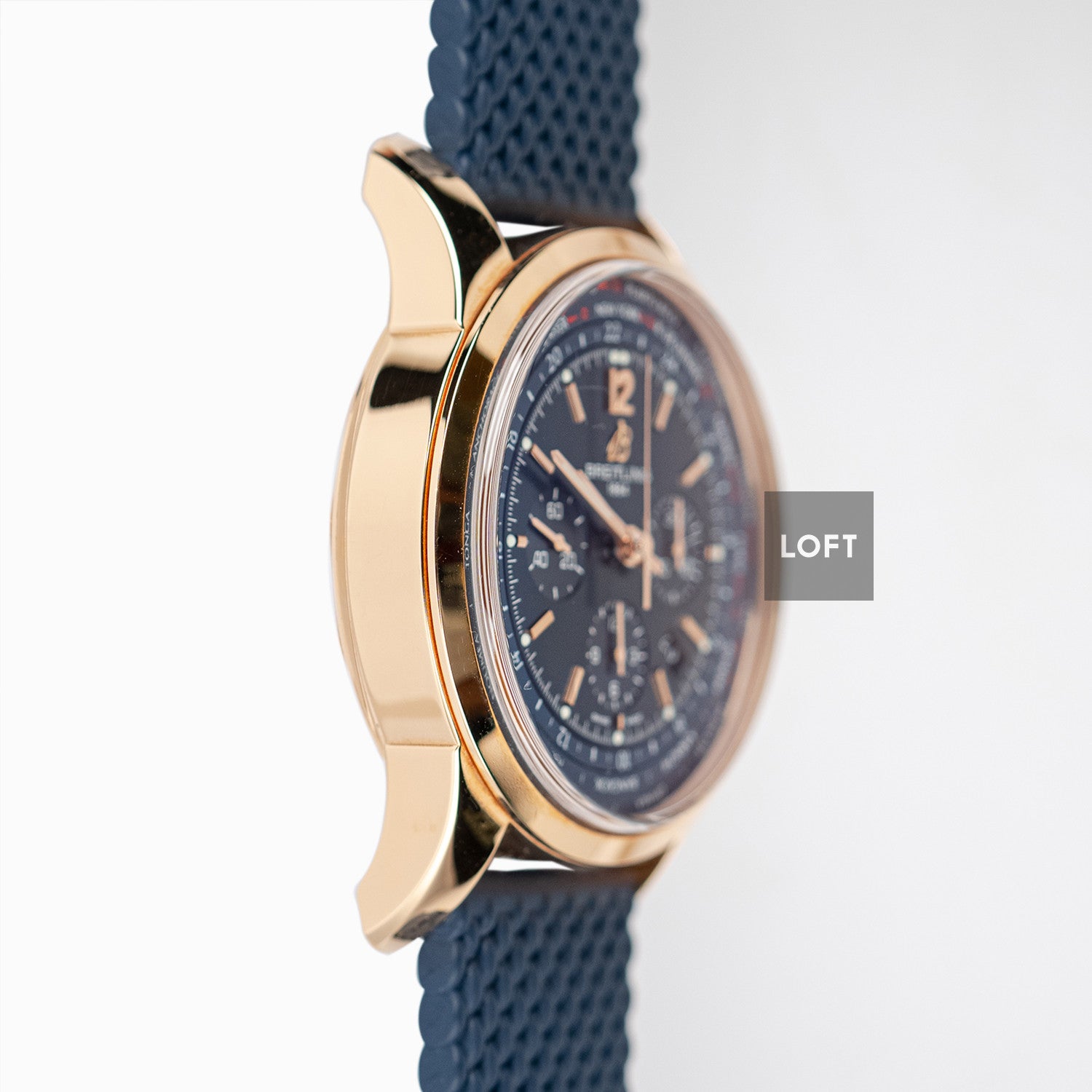 Breitling Transocean Chronograph Unitime Pilot 46 mm