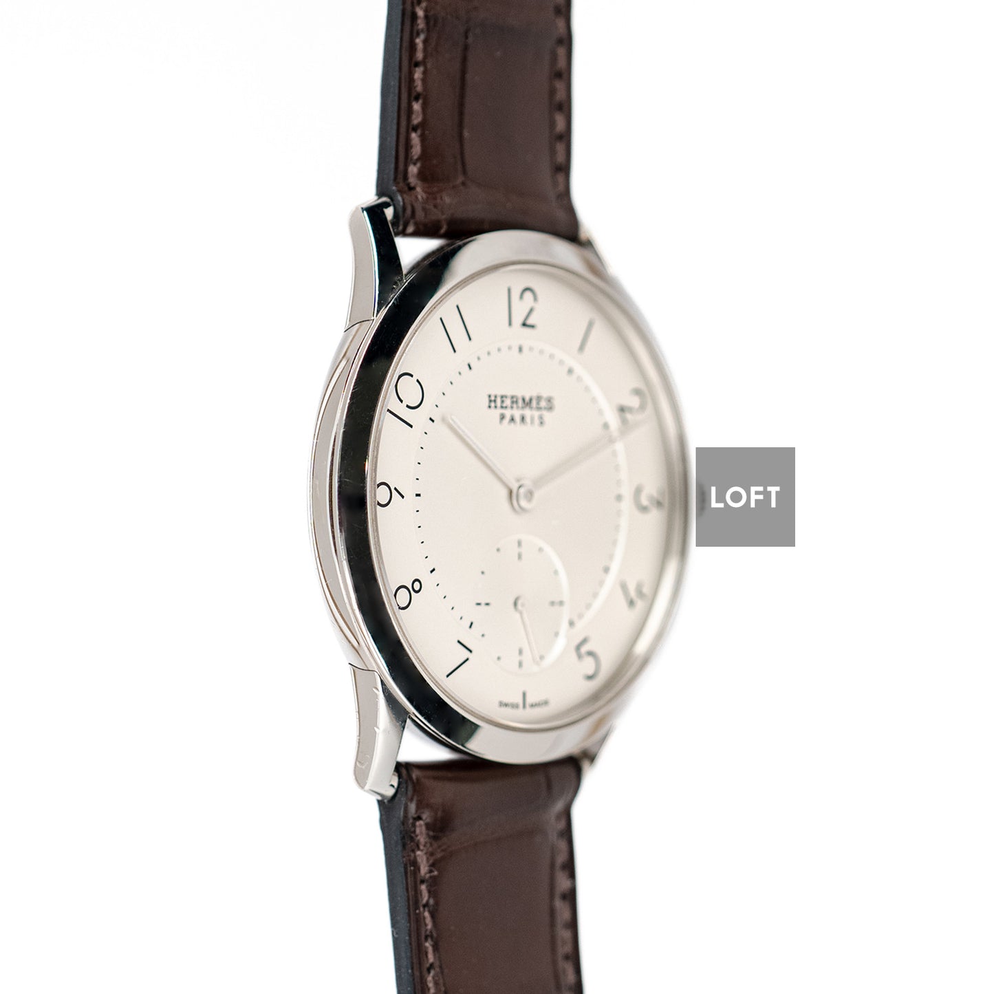 Hermes Slim D'Hermes Automatic Silver Dial 39,5 mm